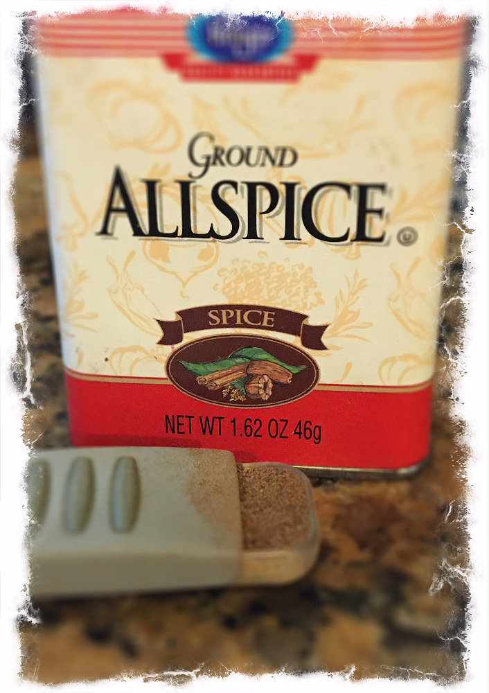 Add the allspice to the blender