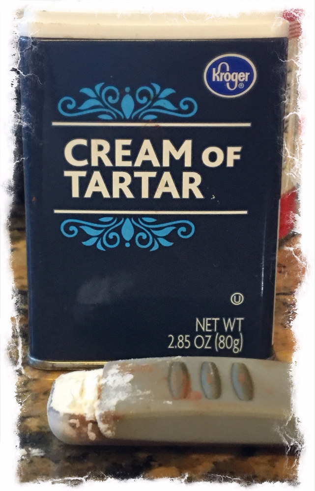 1/4 teaspoon of cream of tartar