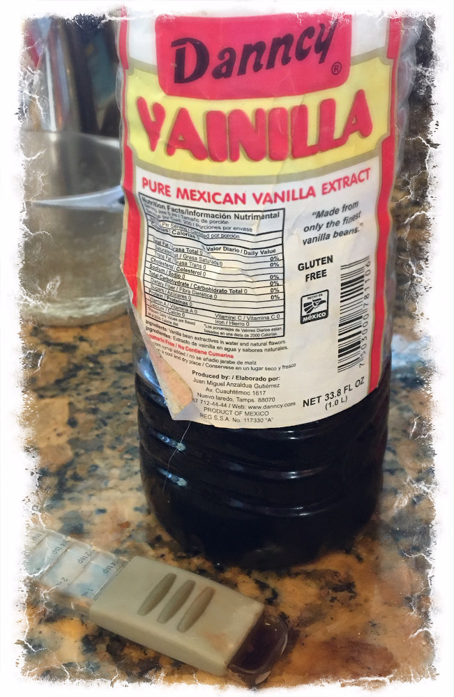 Add 1/4 tsp Vanilla to the blender
