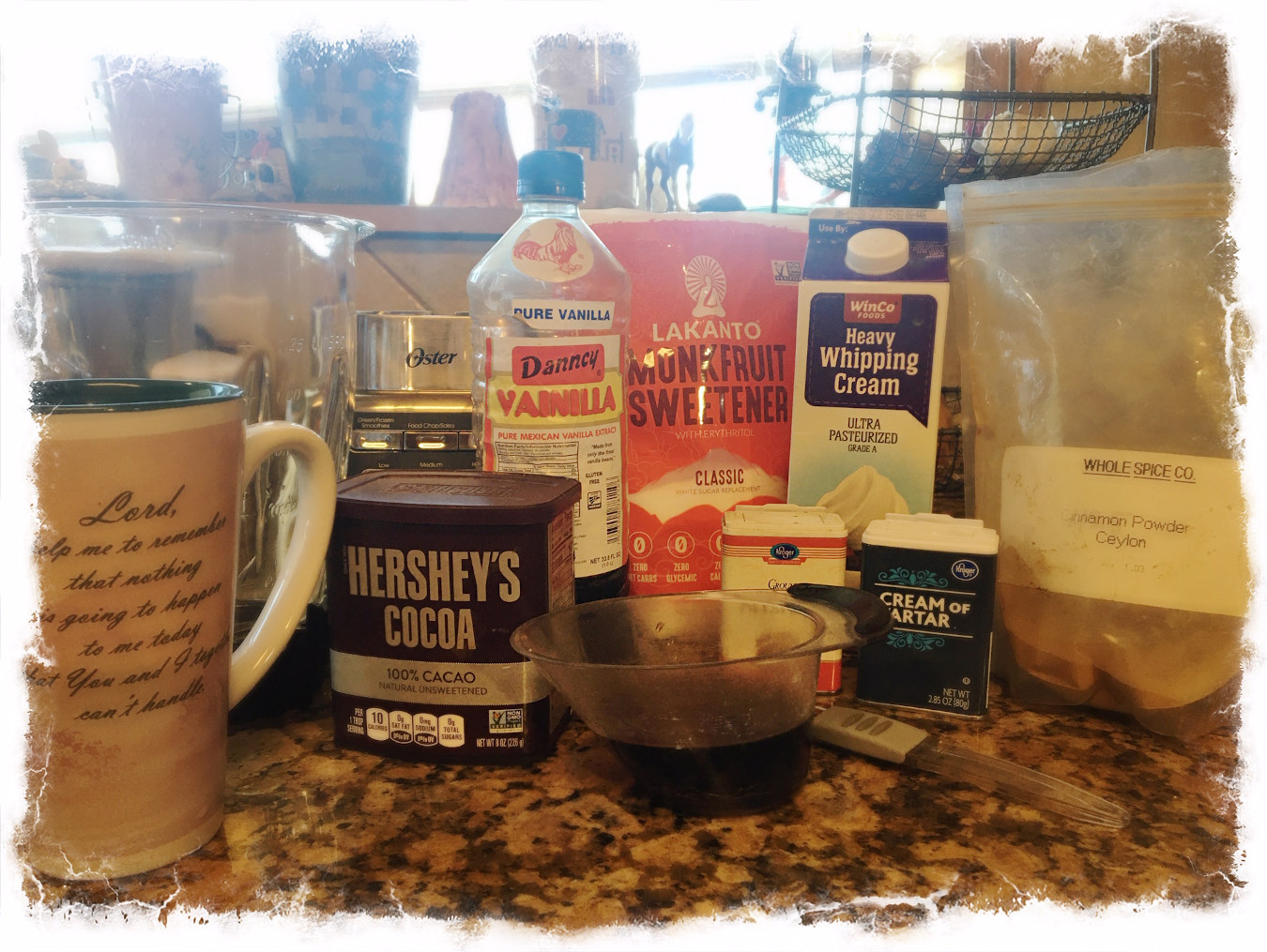 Snickerdoodle Frappuccino Ingredients