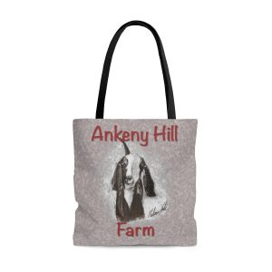 Copy of Ankeny Hill Farm Goat Print AOP Tote Bag Large